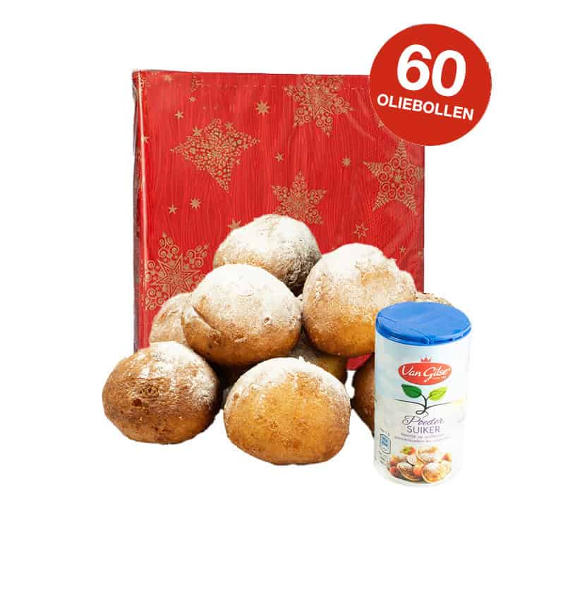 Naturel Oliebollen 60 stuks