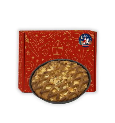 Sinterklaas Brievenbuspakketje Speculaastaart Amandelspijs 350 gram