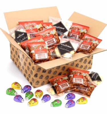 Feestelijke Sinterklaas uitdeeldoos